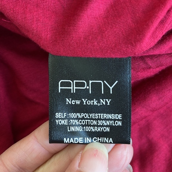 Like new AP•NY hot pink button-down lined jacket - Picture 10 of 16